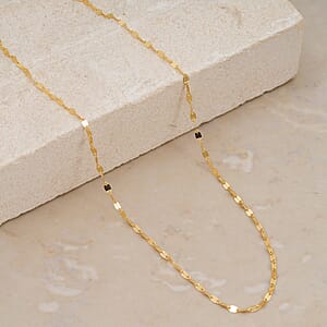 Italian 10K Yellow Gold 1.6mm Petali Necklace (16 Inches) (0.9 g)