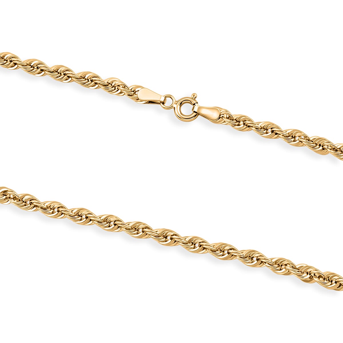 3.3mm Sunrays Rope Chain Necklace in 14K Yellow Gold 3.5 Grams (18 Inches) image number 3