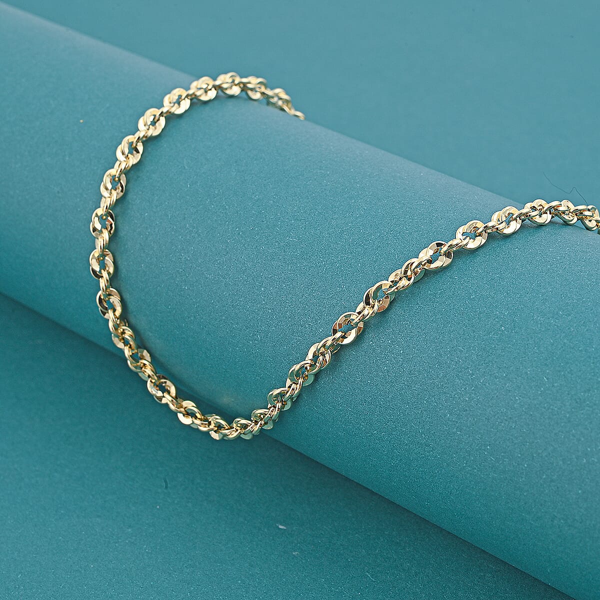 3.8mm Spirali Oro Chain Necklace in 14K Yellow Gold (18 Inches) 4.94 Grams image number 1