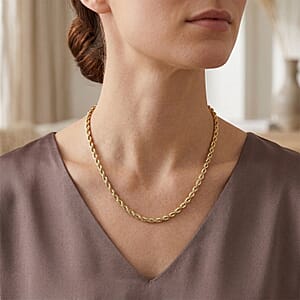 2.3mm Silk Rope Chain Necklace in 14K Yellow Gold (20 Inches) 2.63 Grams