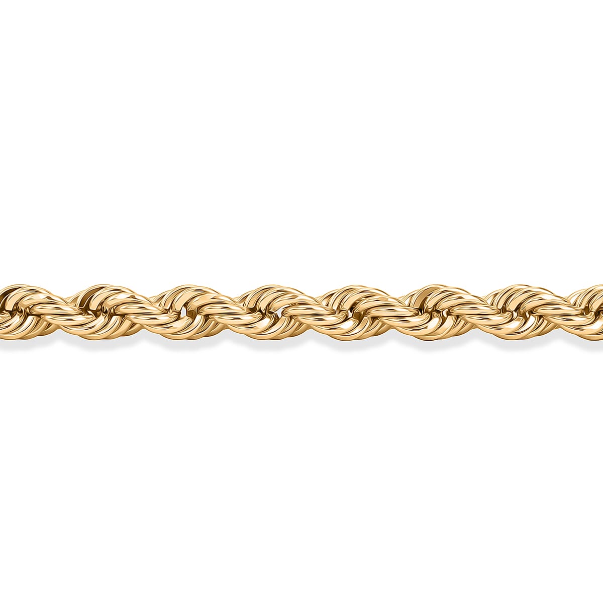 2.3mm Silk Rope Chain Bracelet in 14K Yellow Gold (7.00 In) 1.06 Grams image number 3