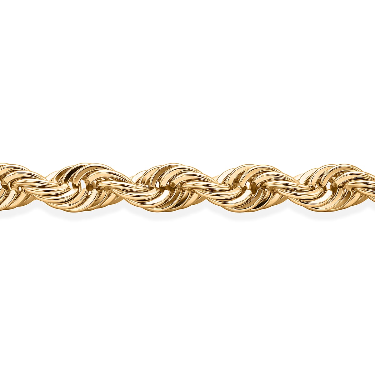 3.3mm Sunrays Rope Chain Bracelet in 14K Yellow Gold (7.50 In) 1.6 Grams image number 3