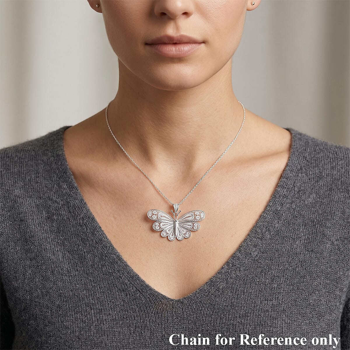 Artistry Tarakashi Collection Pendant without Chain in Sterling Silver 5.40 GRams image number 2