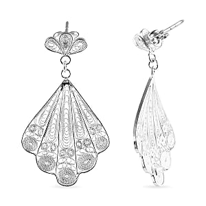 Artistry Tarakashi Collection Earrings in Sterling Silver 4.75 Grams