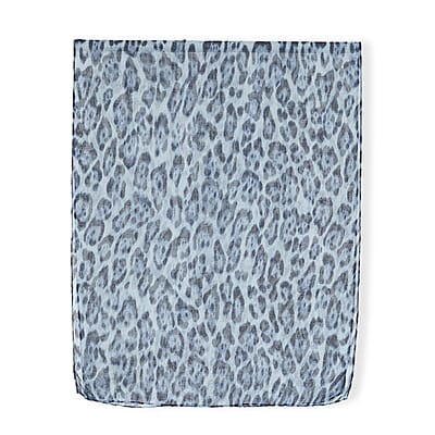 La Marey Multi Color Leopard Print Set of 4 Scarfs