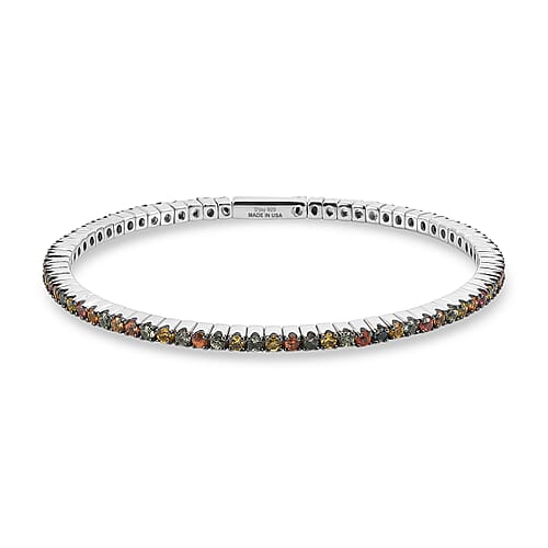 Rhodium Over Sterling Silver - Product card gallery slide 1 (10182330188089)
