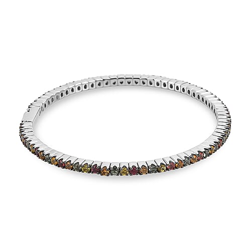 Rhodium Over Sterling Silver - Product card gallery slide 4 (10182330188089)