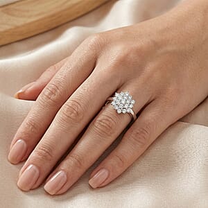 Luxoro Diamond I1-I2 1.00 ctw Ring in 10K White Gold (Size 9.0)