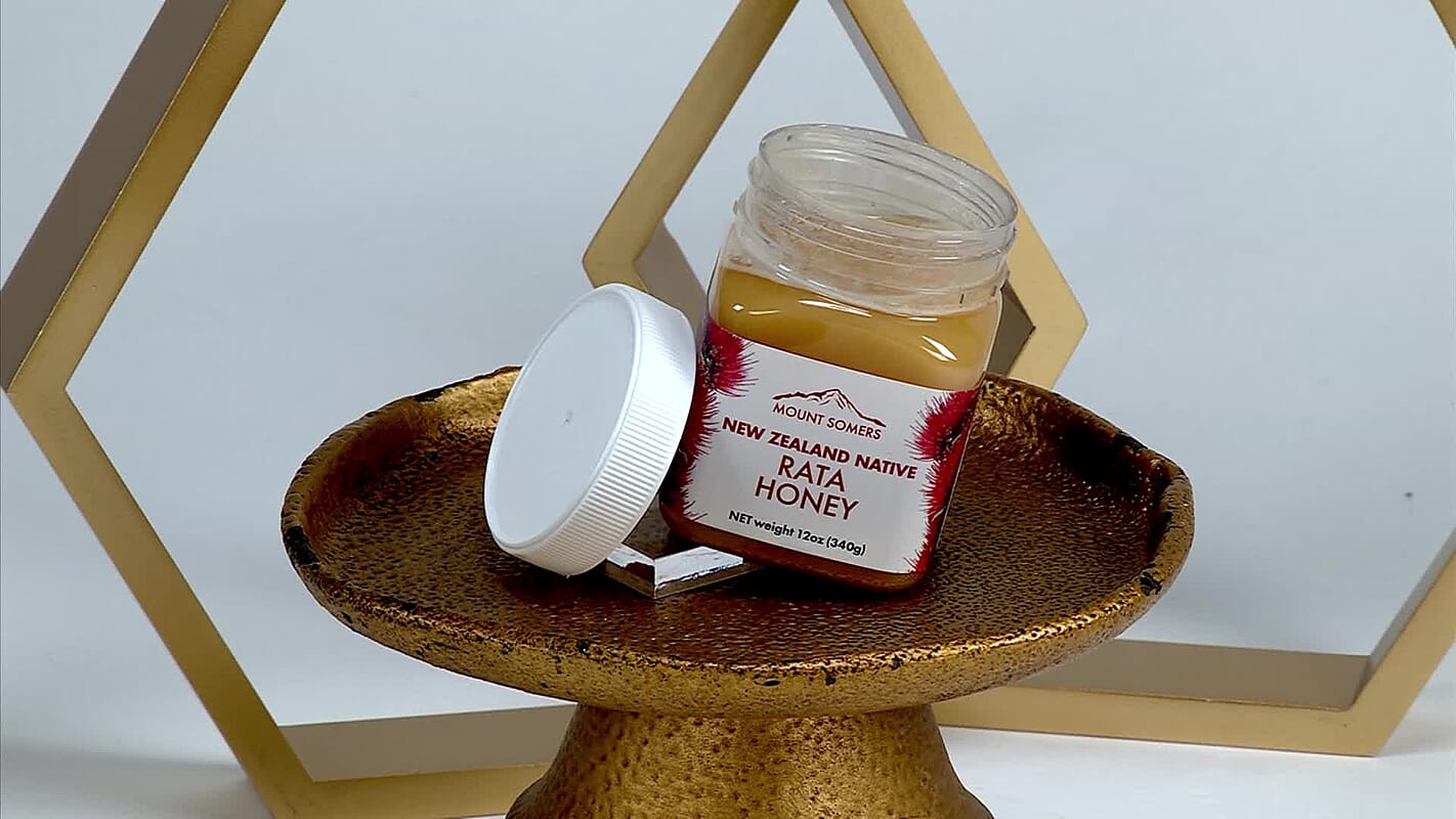 Mount Somers Native Rata Honey (12oz) Made in New Zealand