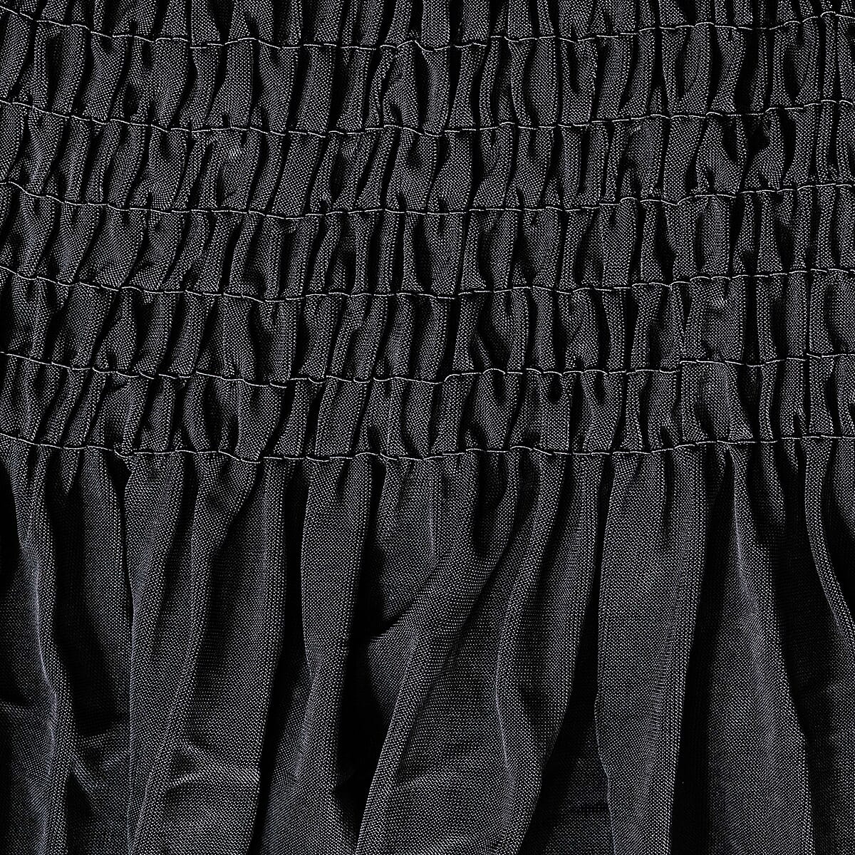 Amanda Paige Sleeveless Black Smocking Sundress-L image number 3