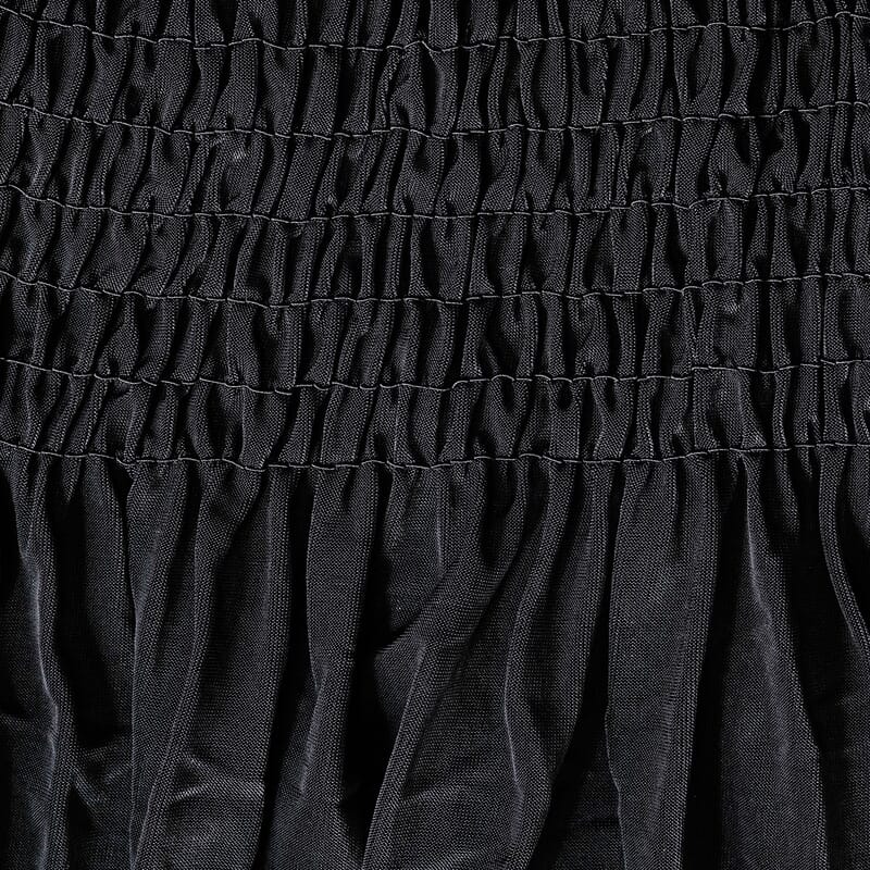 Amanda Paige Sleeveless Black Smocking Sundress- M