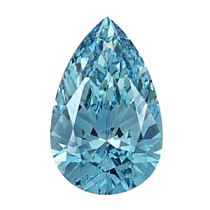 IGI Certified Luxuriant Lab Grown Blue Diamond (Pear) (VS2) 3.00 ctw