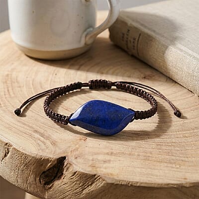Lapis Lazuli 40.00 ctw Stretch Bracelet (6.5-8In)