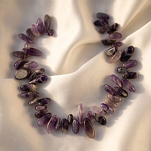  African Amethyst  Stone Necklace 5420.00 5420.00 ctw