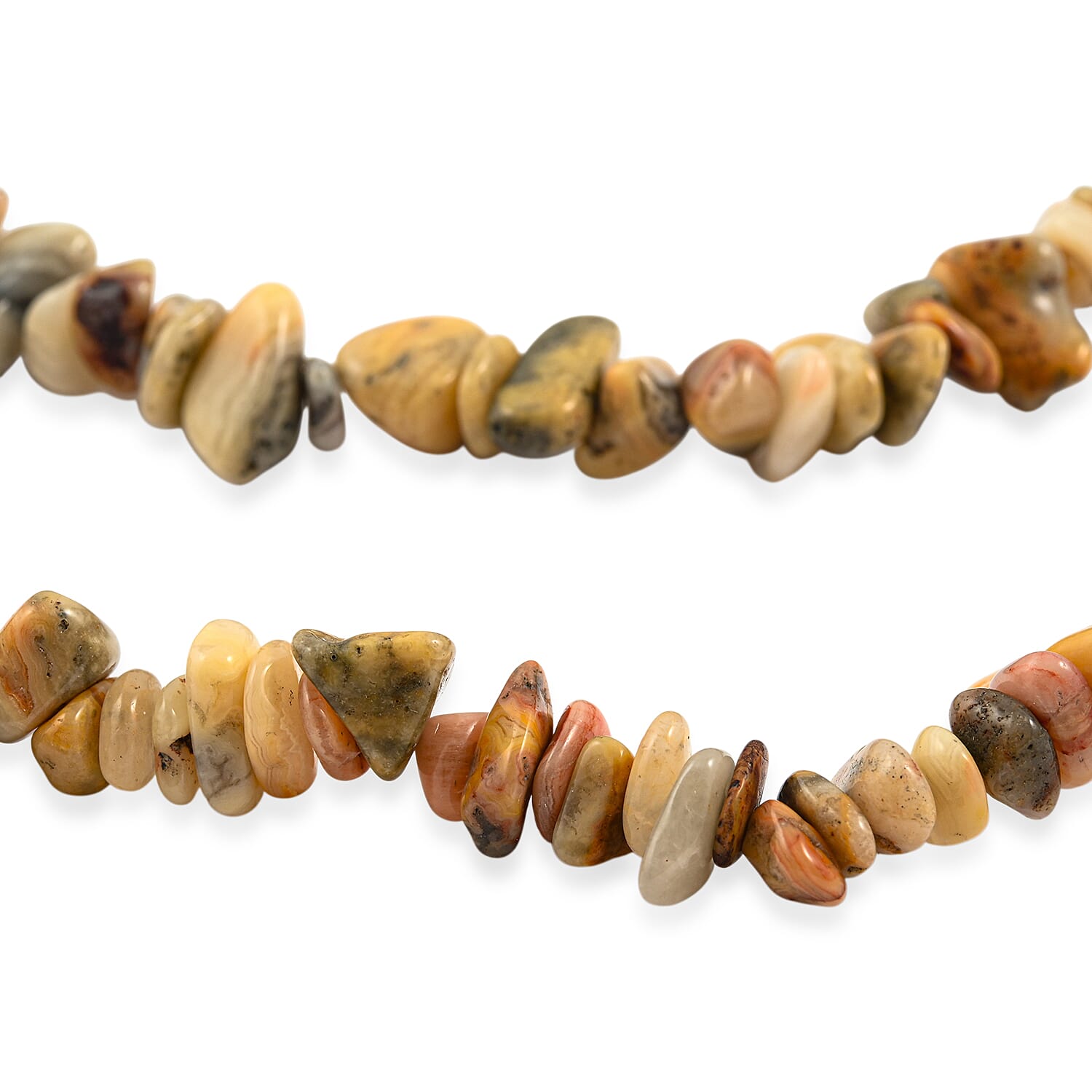 GCS Crazy Lace Agate Beaded Strand 5145.00 ctw