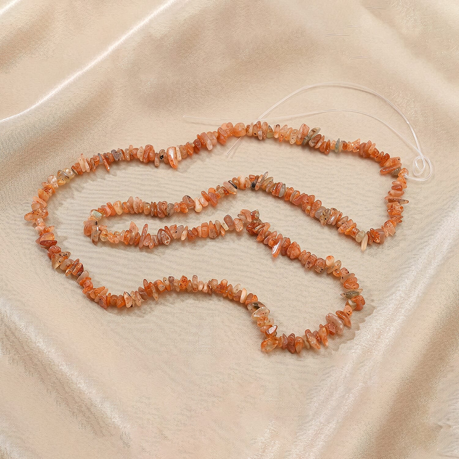 GCS Sunstone Beaded Strand 5215.00 ctw