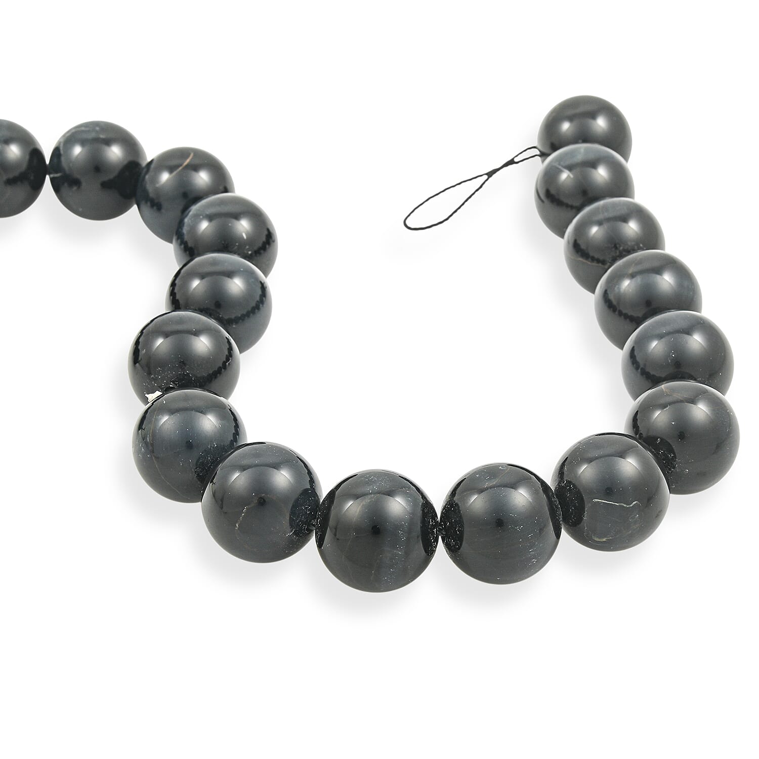 GCS Blue Tigers Eye Beaded Strand 59050.00 ctw