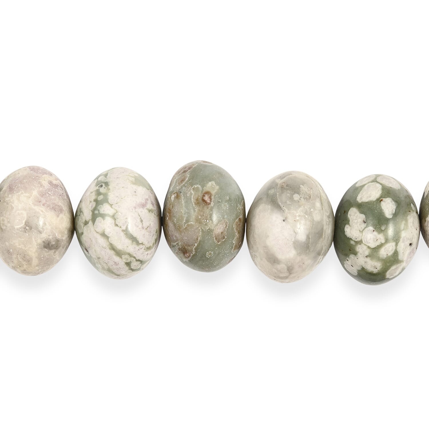 GCS Peace Jasper Beaded Strand 9695.00 ctw