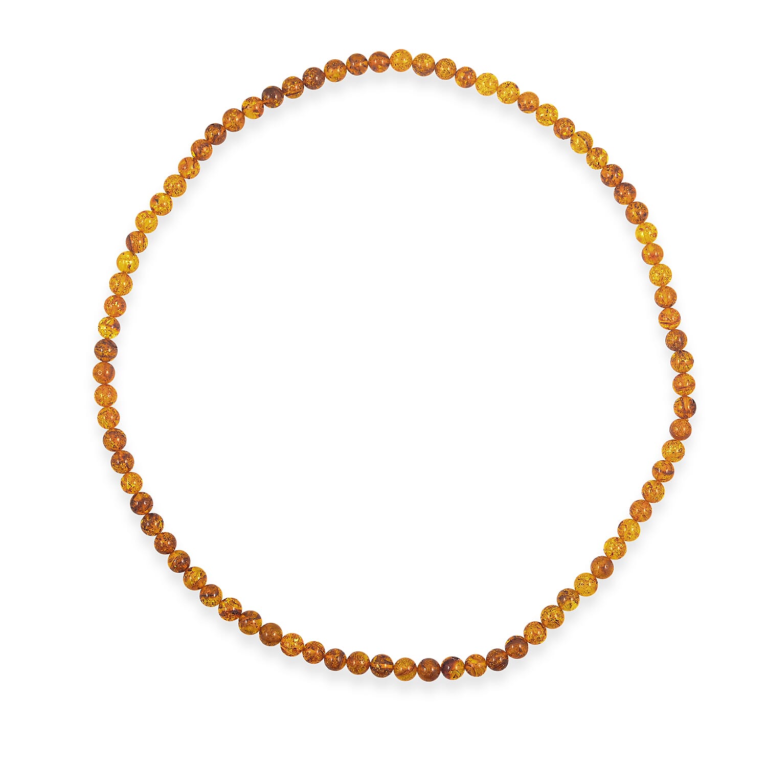 GCS Amber Beaded Strand 4940.00 ctw