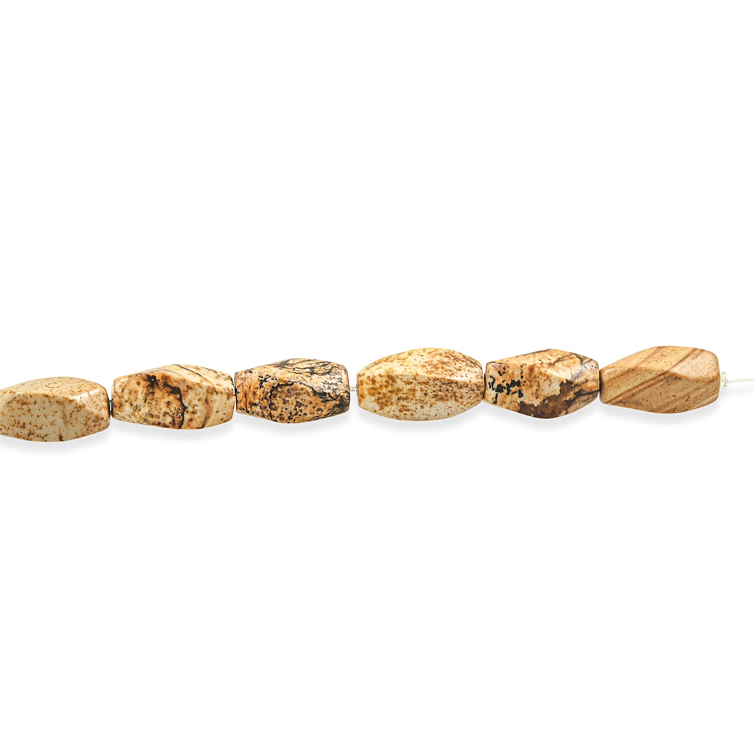 GCS Picture Jasper Beaded Strand 9920.00 ctw