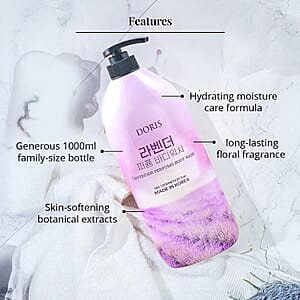 Doris Lavender Perfume Body Wash (33.81oz) Made in Korea