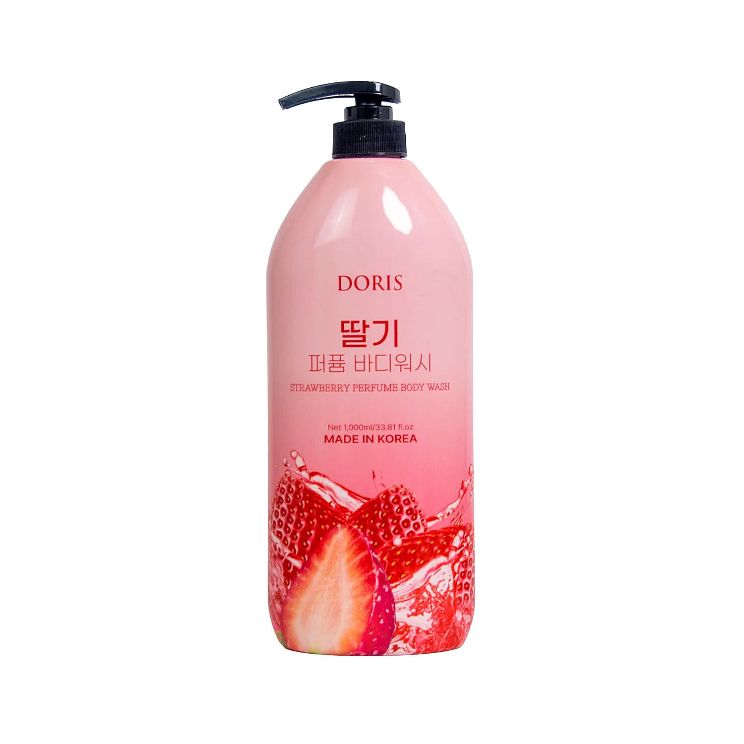 Doris Strawberry Perfume Body Wash (33.81oz) Made in Korea