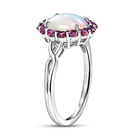 Ethiopian Welo Opal & Ember Garnet / 6 - Product card gallery slide 4 (10197492302137)