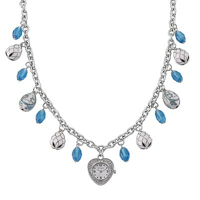 Blue Glass / Silver - Product card gallery slide 1 (10243578036537)