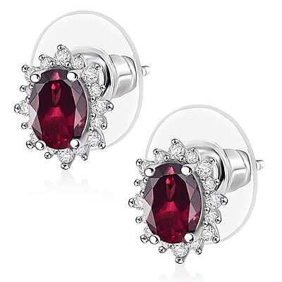 Rhodolite Garnet / Rhodium Over Sterling Silver - Product card gallery slide 4 (10178502164793)