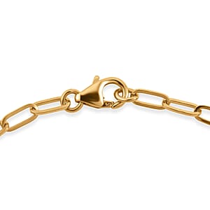 GP Green Diamond IR 0.90 ctw Bracelet in 18K Vermeil Yellow Gold Sterling Silver (7.25 In)