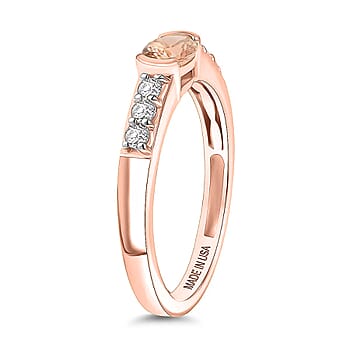 Pink Morganite / Rose Gold Over Sterling Silver / 10 - Product card gallery slide 4 (10178502328633)