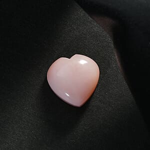 Premium Peruvian Pink Opal (Hrt 12 mm) 4.22 ctw