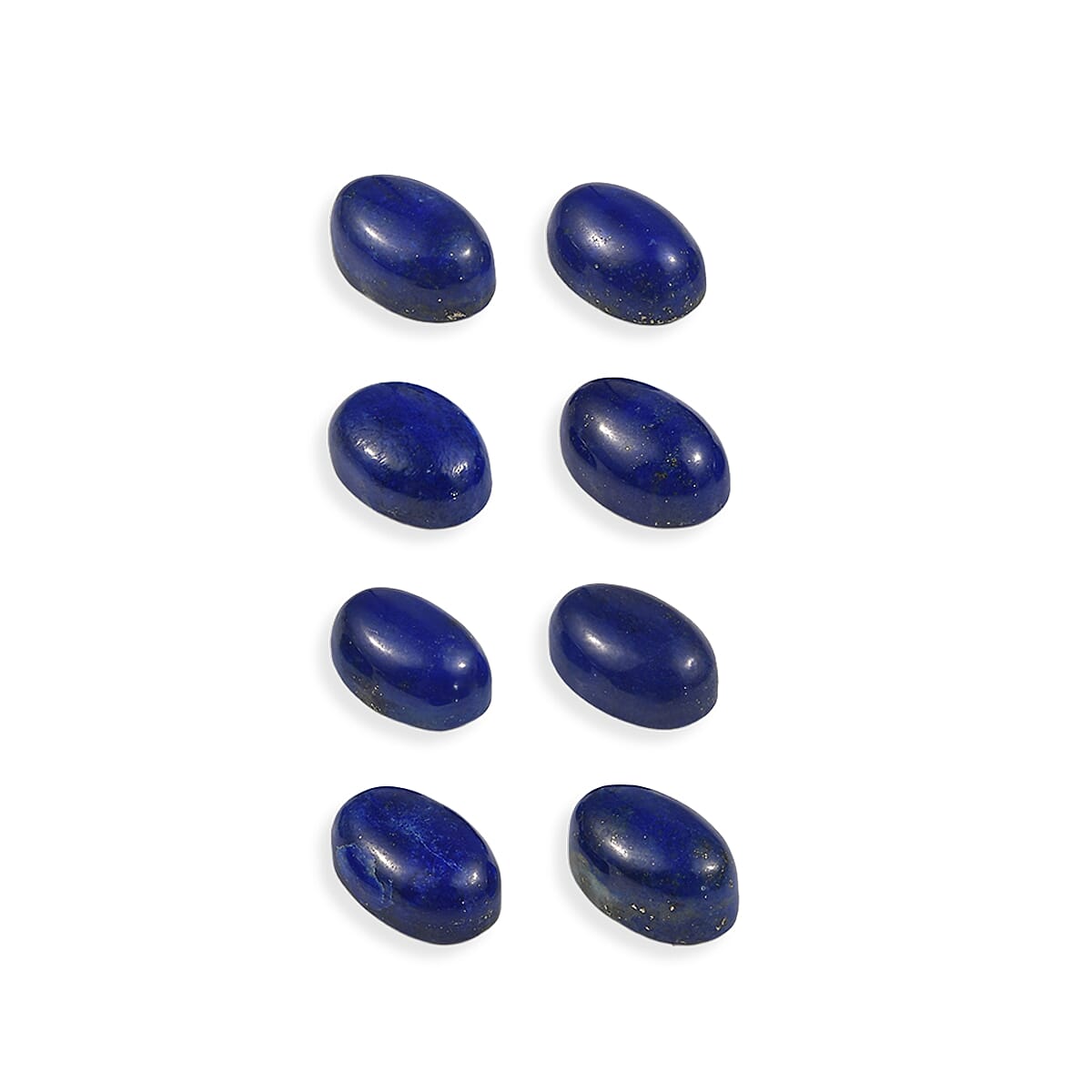 Premium Lapis Lazuli Set of 8 (Ovl 6x4 mm) 4.52 ctw