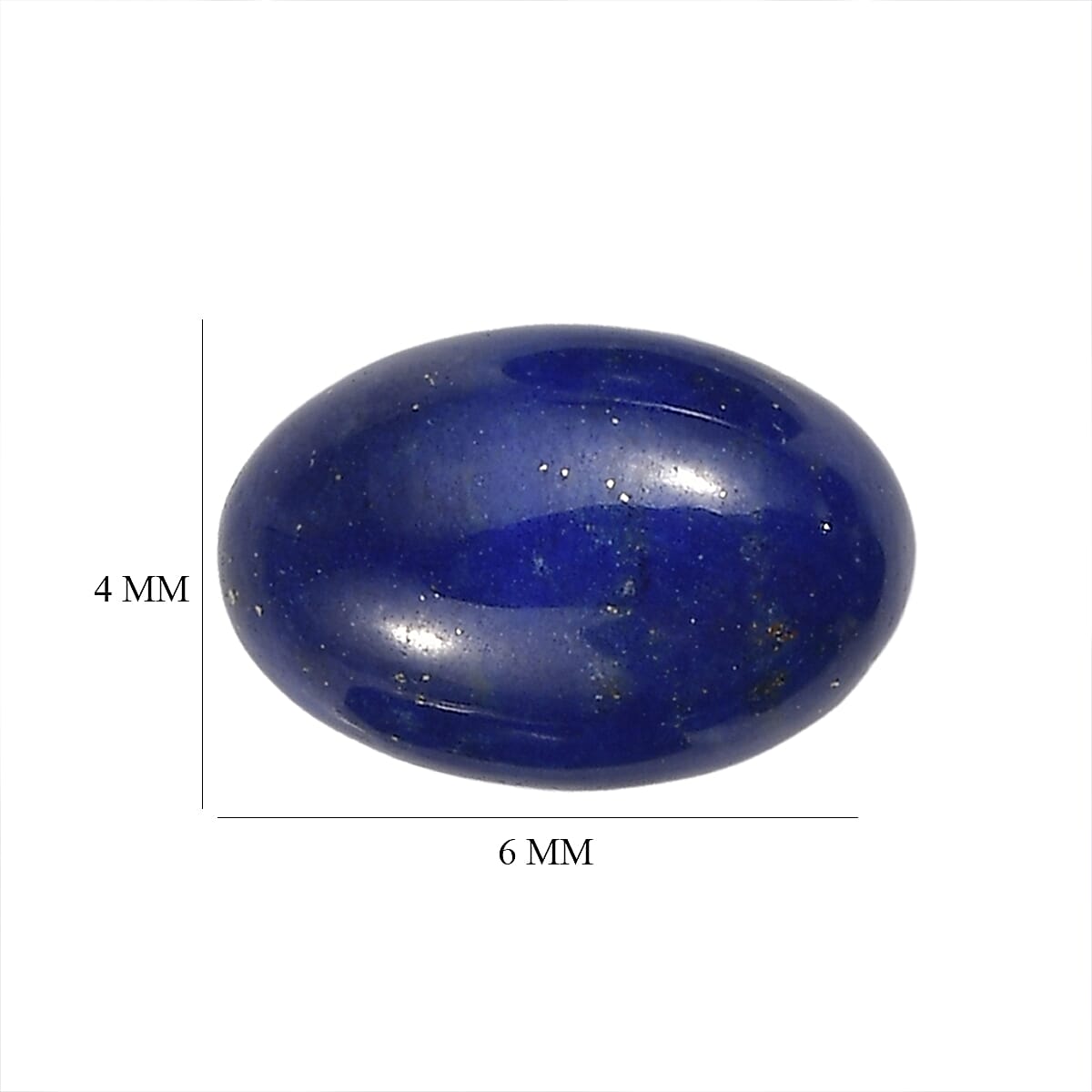 Premium Lapis Lazuli Set of 8 (Ovl 6x4 mm) 4.52 ctw