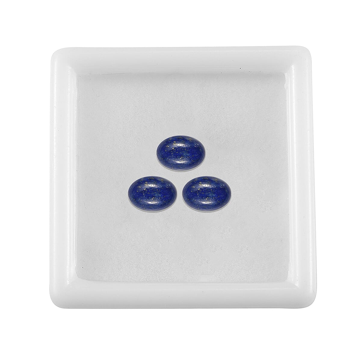 Lapis Lazuli Set of 3 (Ovl 7x5 mm) 2.73 ctw