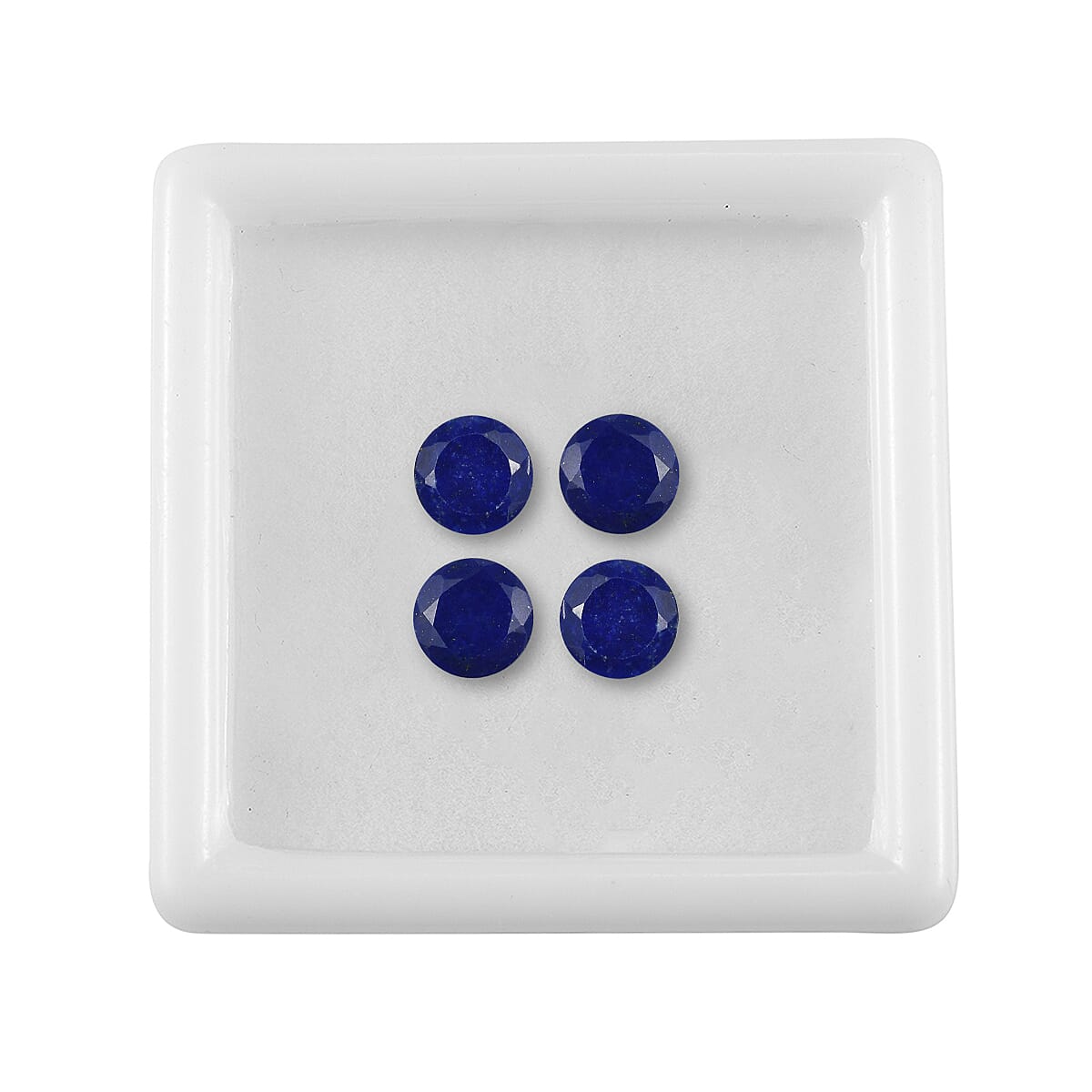 Lapis Lazuli Set of 4 (Rnd 6 mm) 3.00 ctw
