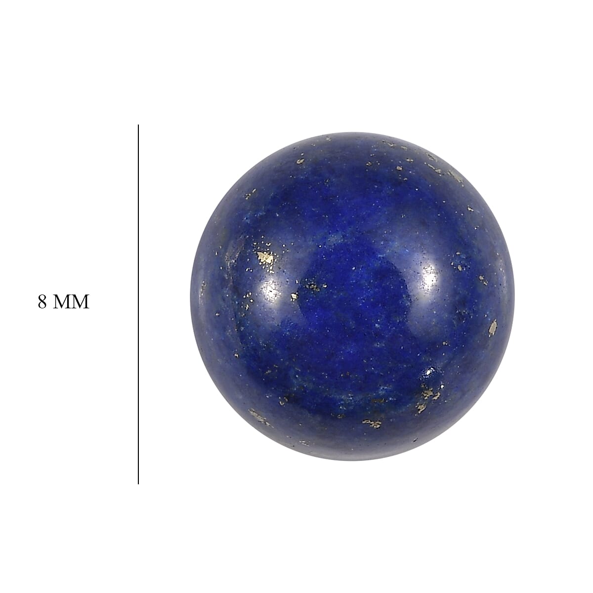 Lapis Lazuli (Rnd 8 mm) 2.34 ctw