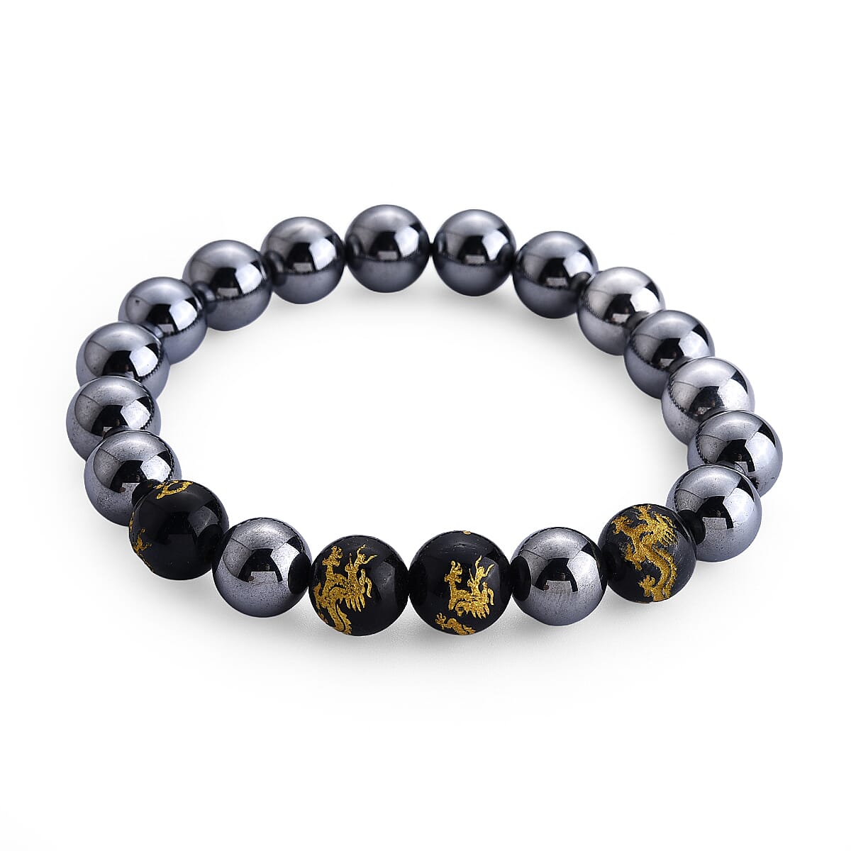Blue Tigers Eye ,  Terahertz  Stone Bracelet 150.00 150.00 ctw