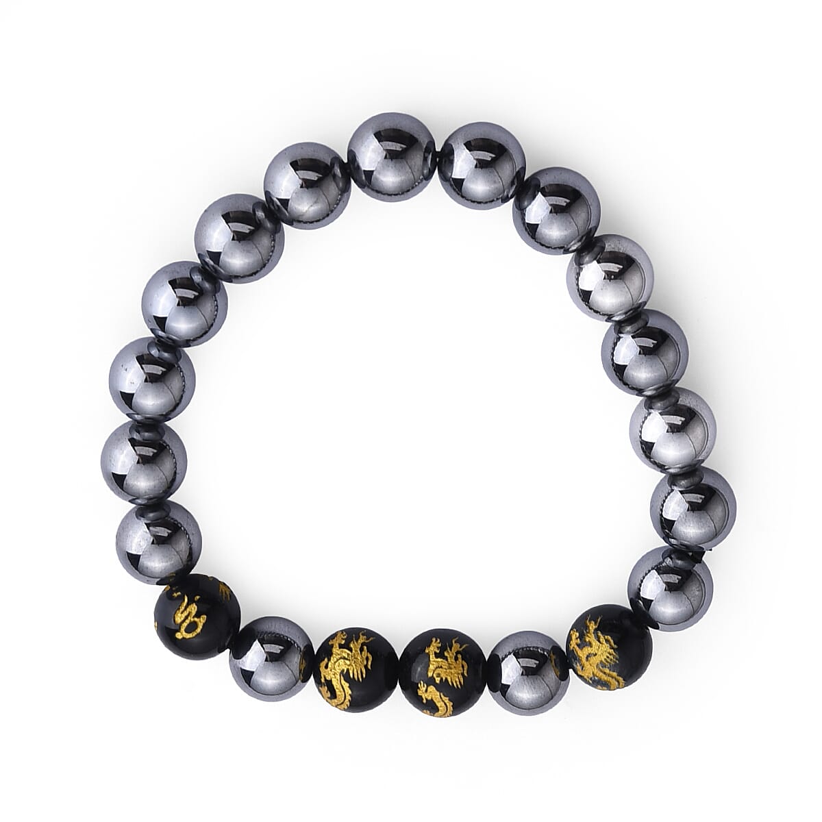 Blue Tigers Eye ,  Terahertz  Stone Bracelet 150.00 150.00 ctw