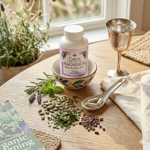 Catie's Whole Plant Food Magnesium Capsule (120 Capsules) Made in US