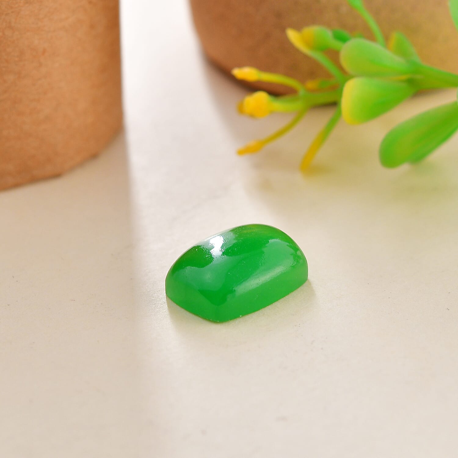 Green Jade (D) (Oct 11x9 mm) 5.30 ctw