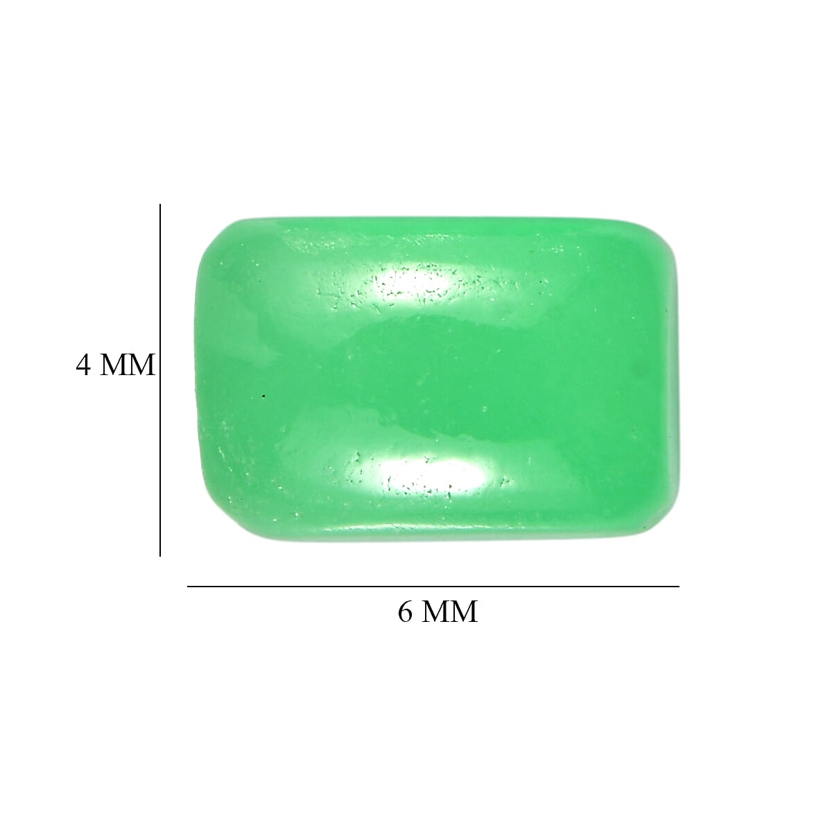 Green Jade (D) Set of 2 (Oct 6x4 mm) 1.49 ctw