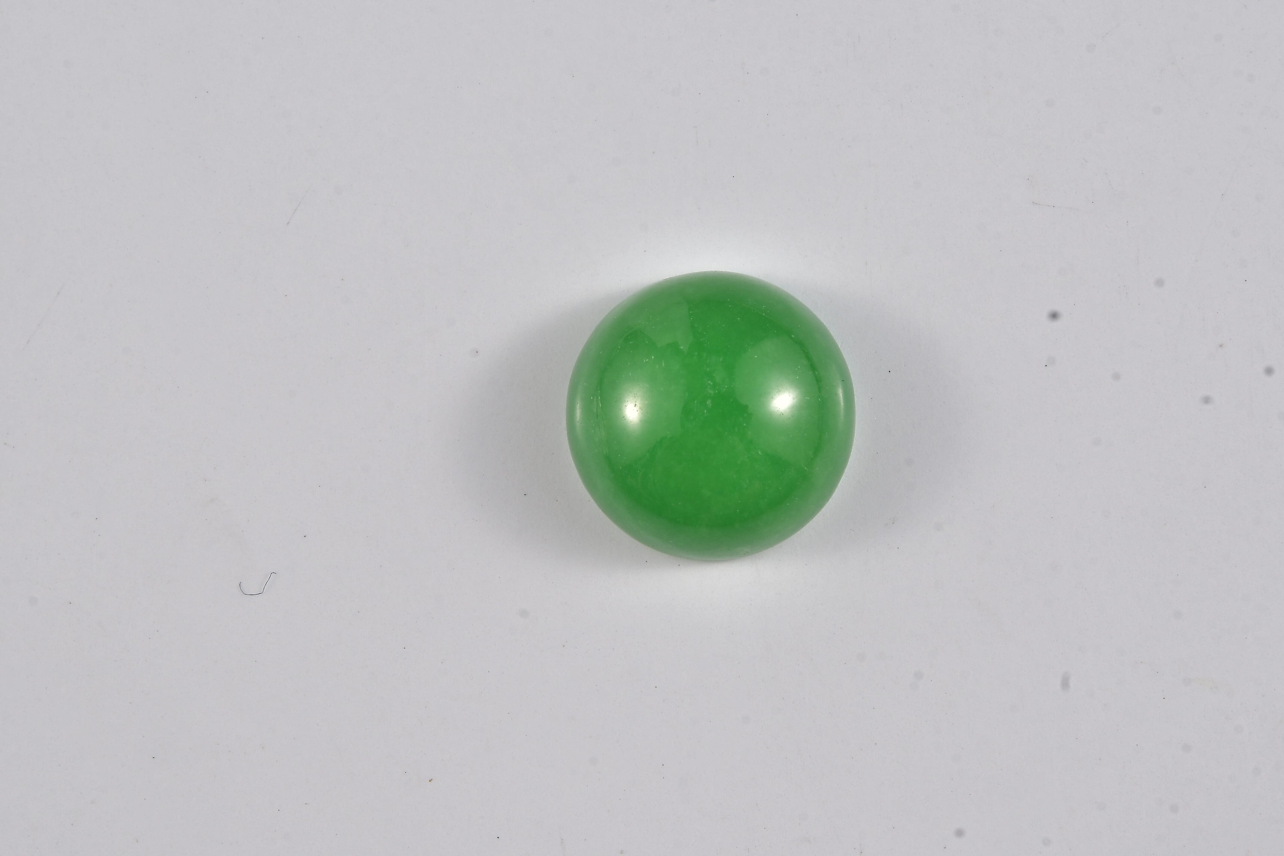 Green Jade (D) (Rnd 10 mm) 4.05 ctw