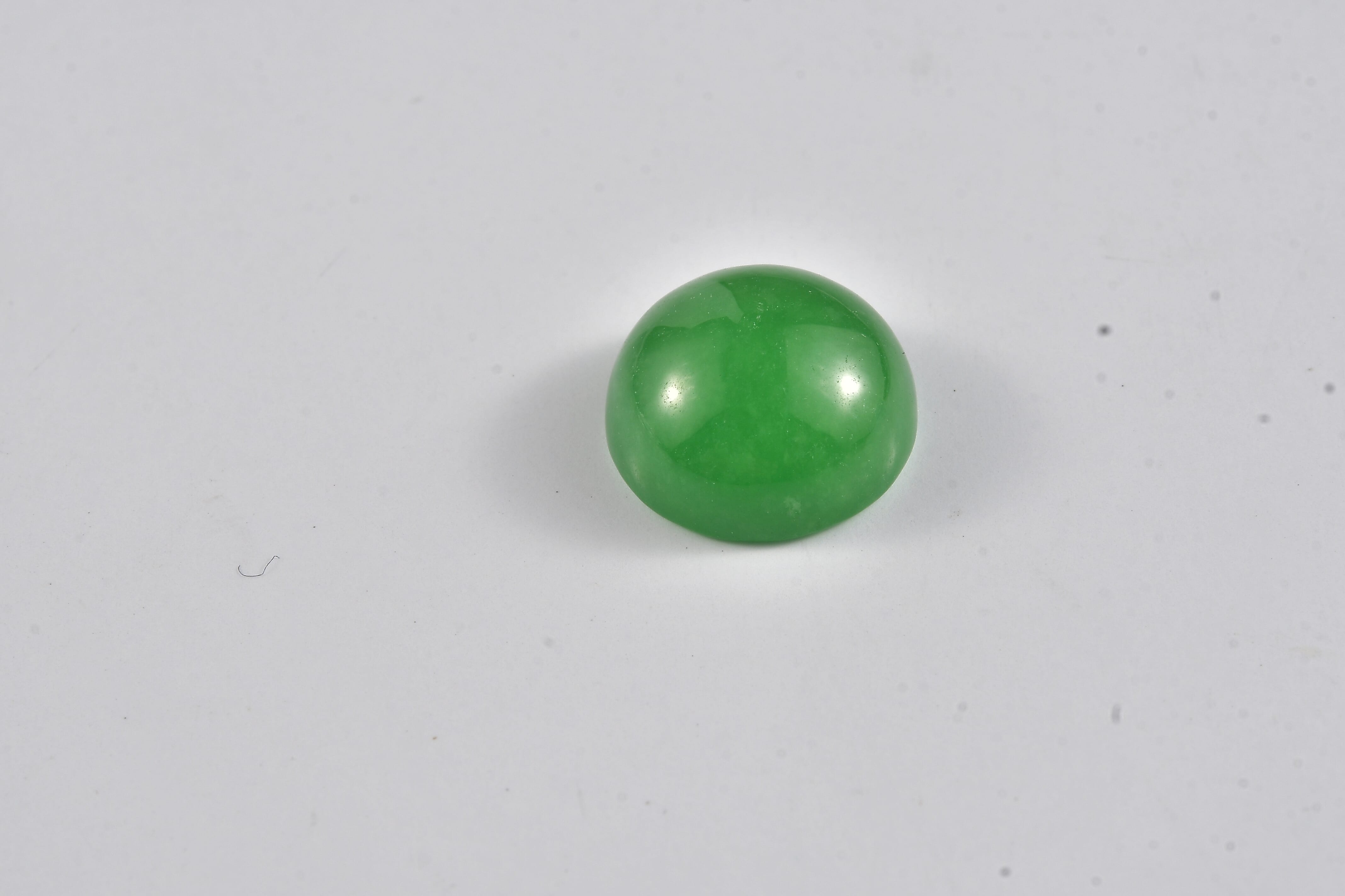 Green Jade (D) (Rnd 10 mm) 4.05 ctw