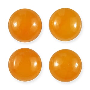 Honey Jade Set of 4 (Rnd 5 mm) 2.78 ctw