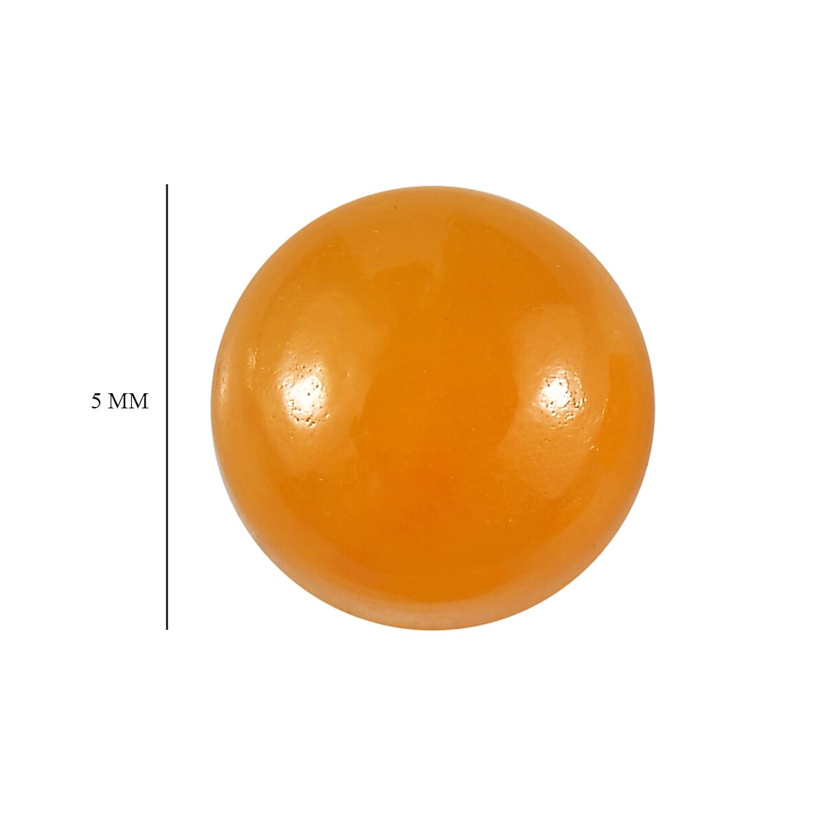 Honey Jade Set of 4 (Rnd 5 mm) 2.78 ctw