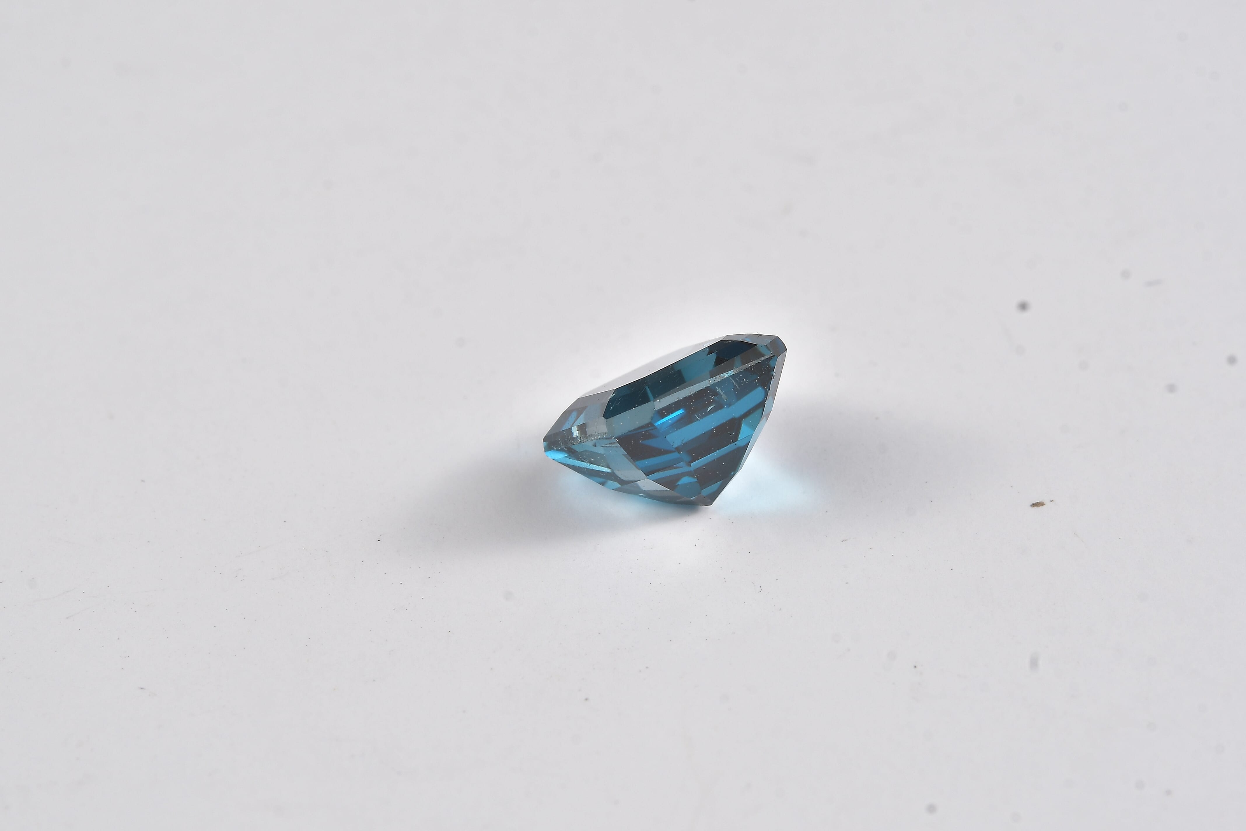 Asscher Cut London Blue Topaz (Oct 7x7 mm) 1.80 ctw