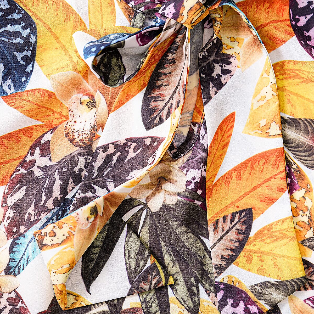 Lina Gabrielle Color Leaves Blouse-L