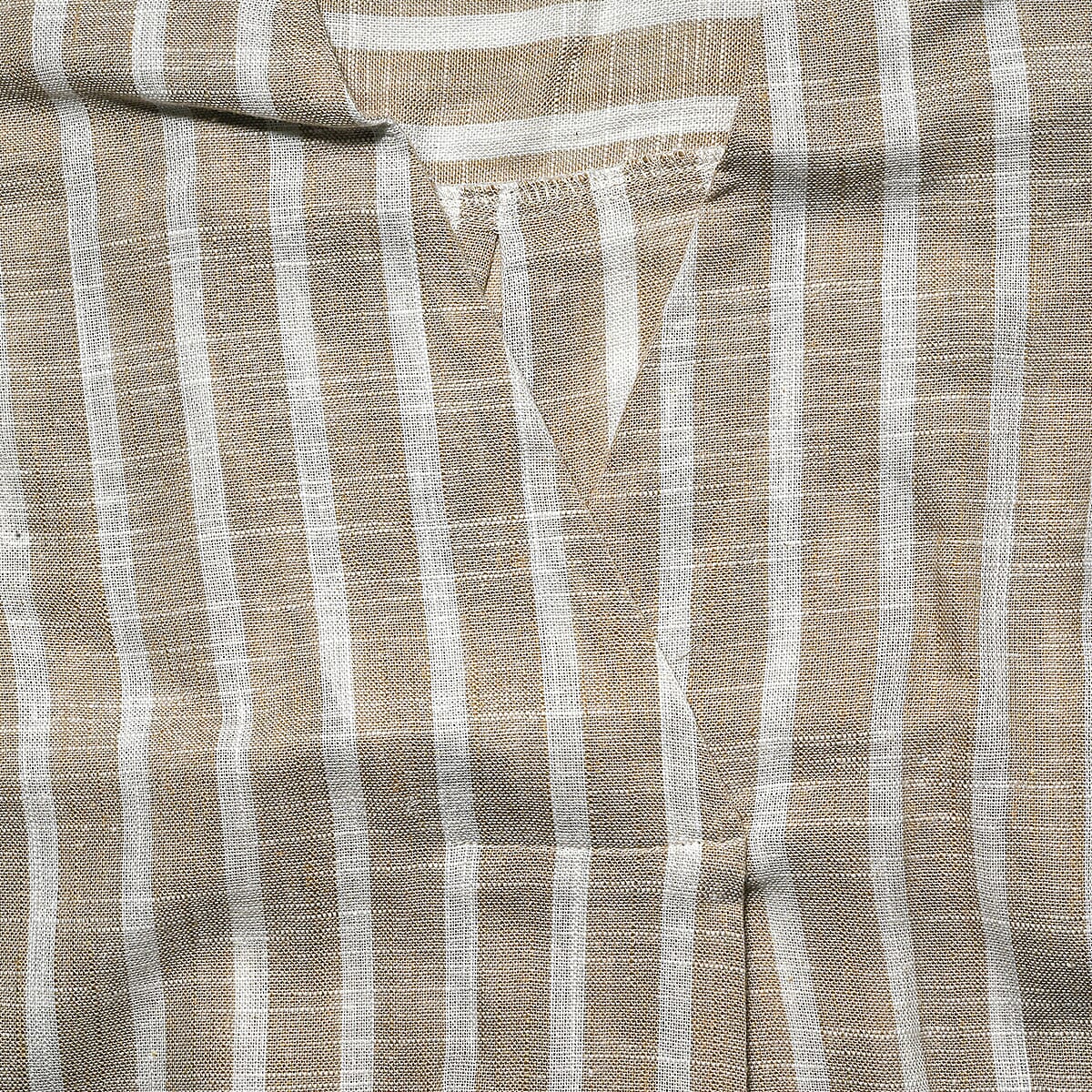 Lina Gabrielle Natural Stripe Tunic-L image number 3