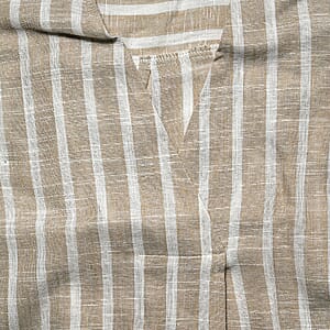 Lina Gabrielle Natural Stripe Tunic-L
